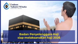 Badan Penyelenggara Haji siap melaksanakan haji 2026