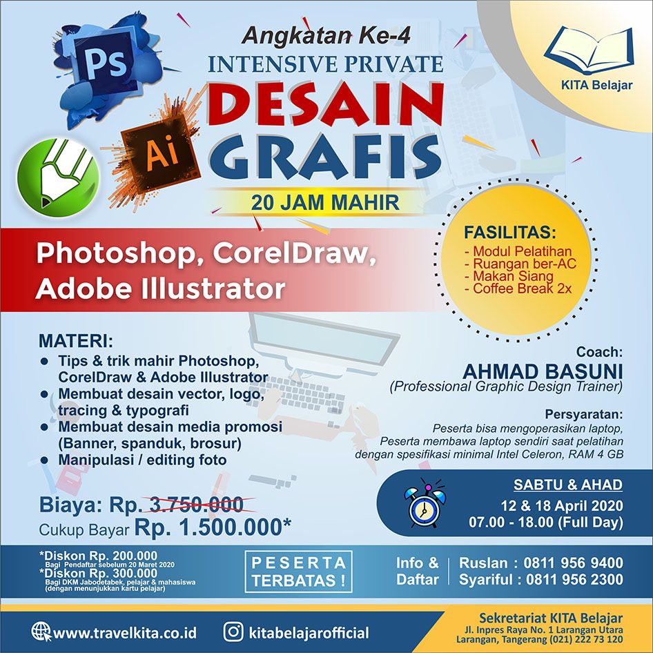 Intensive Private Desain Grafis Angkatan ke 4