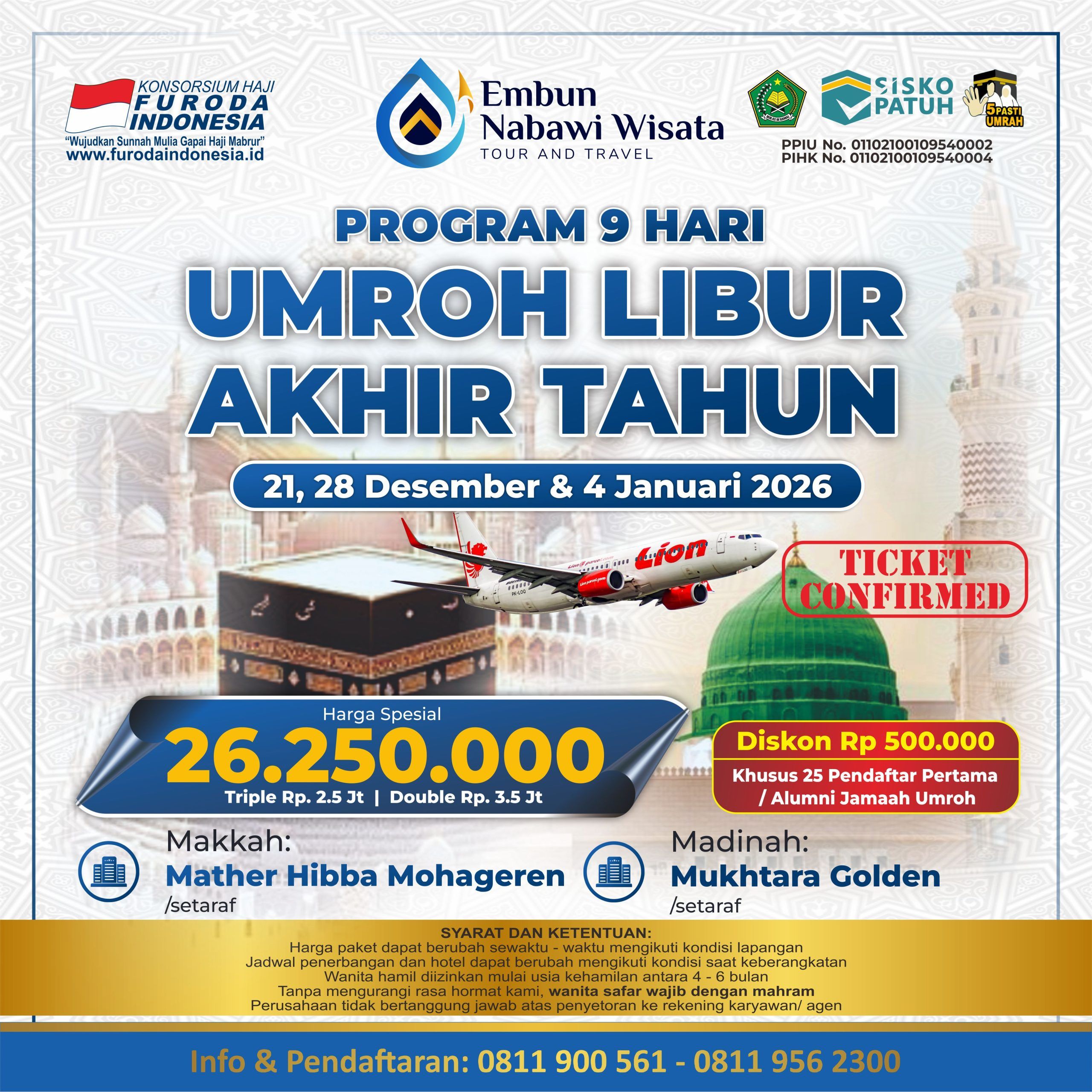 UMROH LIBUR AKHIR TAHUN