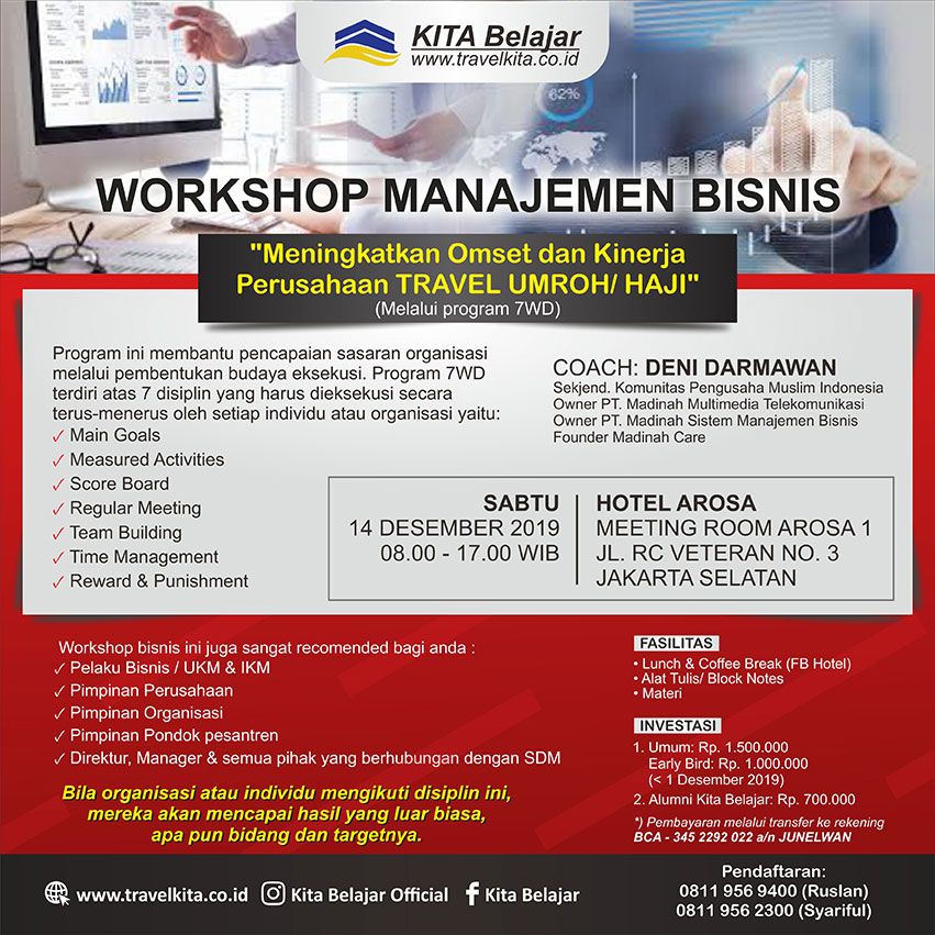 WORKSHOP MANAJEMEN BISNIS